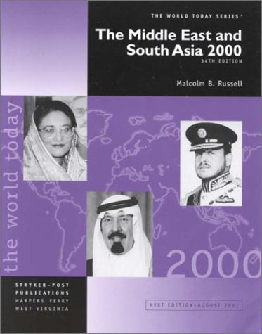 Imagen de archivo de The Middle East and South Asia 2000 a la venta por Project HOME Books