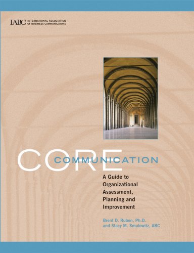 Core Communication: A Guide to Organizational Assessment, Planning and Improvement (9781888015546) by Brent D. Ruben; Ph.D; And Stacy M. Smulowitz; ABC