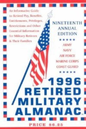 Stock image for Retired Military Almanac, 1996 for sale by Ergodebooks