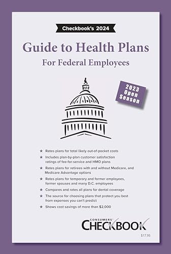 Beispielbild fr Checkbook's 2024 Guide to Health Plans for Federal Employees zum Verkauf von ThriftBooks-Dallas