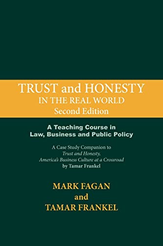 Beispielbild fr Trust and Honesty in the Real World zum Verkauf von Lucky's Textbooks