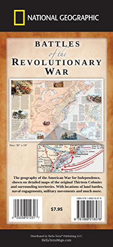 Stock image for Battles of the Revolutionary War Map for sale by Books Unplugged
