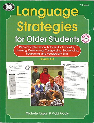 Beispielbild fr Language Strategies for Older Students zum Verkauf von Idaho Youth Ranch Books