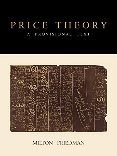 9781888262711: Price Theory: A Provisional Text