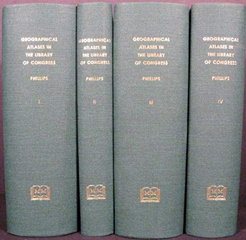 Stock image for A List of Geographical Atlases in the Library of Congress {Nine Volumes] for sale by Powell's Bookstores Chicago, ABAA