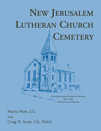 Imagen de archivo de New Jerusalem Lutheran Church Cemetery a la venta por Chiron Media