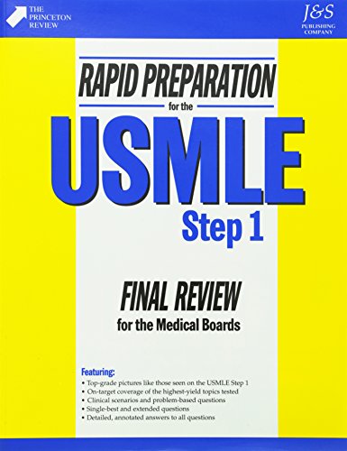 Stock image for Rapid Preparation for the USMLE Step 1: Final Review for the Medical Boards for sale by ThriftBooks-Atlanta