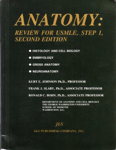 Stock image for Anatomy: Review for USMLE, Step 1 for sale by Hay-on-Wye Booksellers