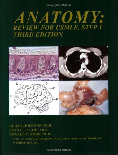 Stock image for Anatomy: Review for USMLE, Step 1, Third Edition for sale by Solr Books
