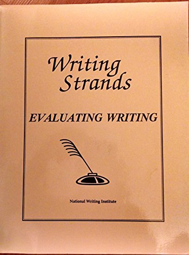 9781888344059: Evaluating Writing (Writing Strands Ser)
