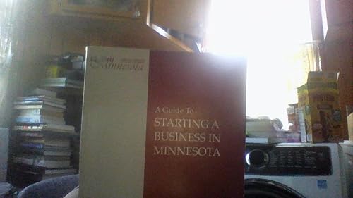 Beispielbild fr A Guide to Starting a Business in Minnesota zum Verkauf von HPB-Red