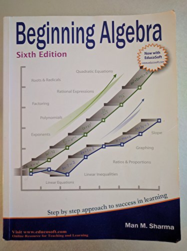 Beispielbild fr Beginning Algebra zum Verkauf von BookHolders
