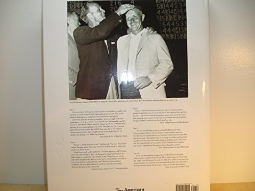 Imagen de archivo de Jack Nicklaus: Simply the Best! a la venta por Front Cover Books