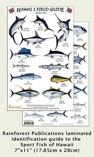 

Hawaii Sport Fish Identification Guide (Laminated Single Sheet Field Guide)