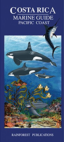 Imagen de archivo de Costa Rica Pacific Coast Marine Wildlife Guide (Laminated Foldout Pocket Field Guide (English and Spanish Edition) a la venta por Big River Books