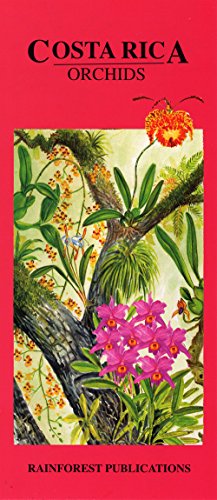 Stock image for Costa Rica Orchids Identification Guide (Laminated Foldout Pocket Field Guide) (English and Spanish Edition) for sale by Half Price Books Inc.