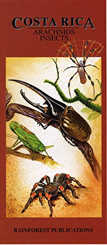 Imagen de archivo de Costa Rica Arachnids & Insects Wildlife Guide (Laminated Foldout Pocket Field Guide) (English and Spanish Edition) a la venta por GF Books, Inc.