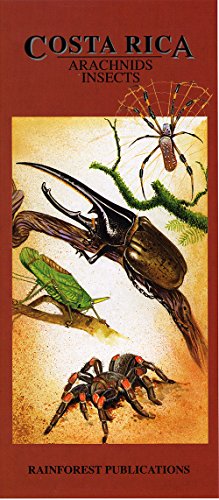 Stock image for Costa Rica Arachnids Insects Wildlife Guide (Laminated Foldout Pocket Field Guide) (English and Spanish Edition) for sale by Seattle Goodwill