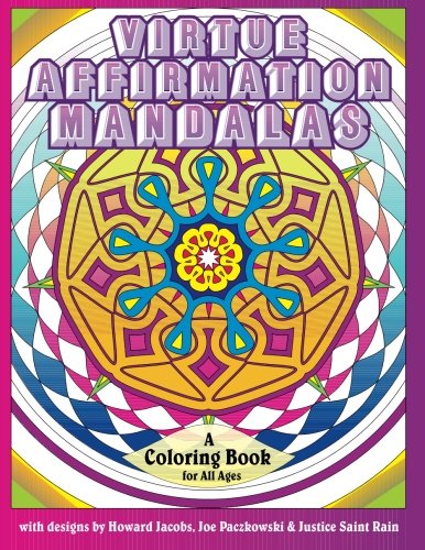 9781888547337: Virtue Affirmation Mandala Coloring Book for All Ages: Volume 2 (Mandala Coloring Books)