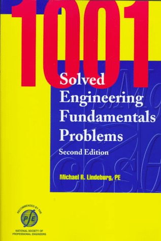 Beispielbild fr 1001 Solved Engineering Fundamentals Problems zum Verkauf von HPB-Red