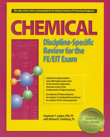 Beispielbild fr Chemical Discipline-Specific Review for the Fe/Eit Exam zum Verkauf von HPB-Red