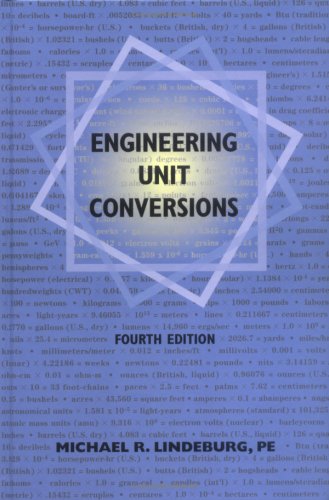 Beispielbild fr Engineering Unit Conversions (Engineering Reference Manual Series) zum Verkauf von AwesomeBooks