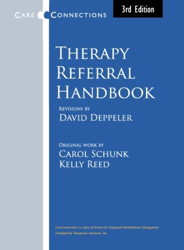 Stock image for Therapy Referral Handbook for sale by HPB-Diamond