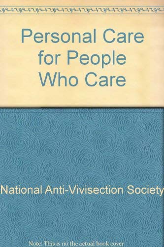 Stock image for Personal Care for People Who Care for sale by Montclair Book Center