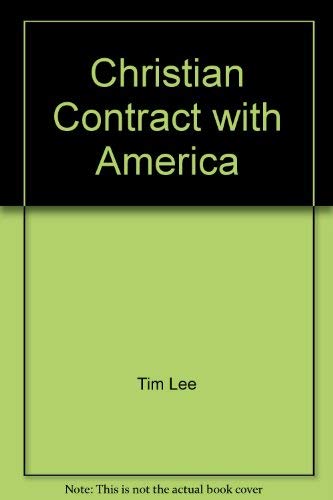 Stock image for Christian Contract with America for sale by Wonder Book