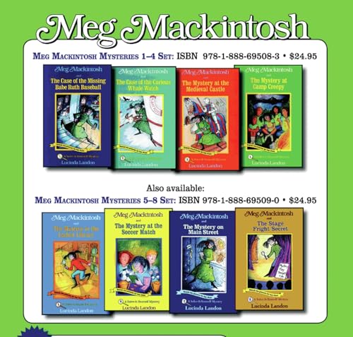 Stock image for Meg Mackintosh Mysteries Set : Books 1-4 for sale by Better World Books