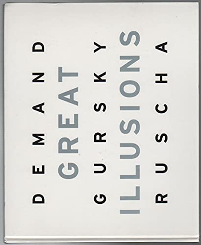 GREAT ILLUSIONS: THOMAS DEMAND - ANDREAS