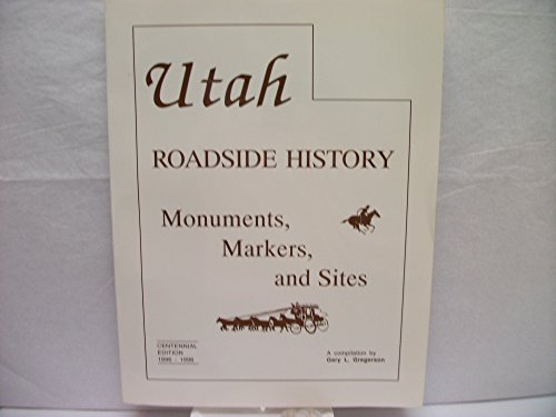 Beispielbild fr Utah Roadside History zum Verkauf von Once Upon A Time Books