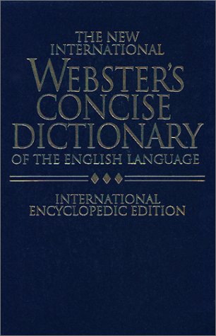 Beispielbild fr The New International Webster's Concise Dictionary of zum Verkauf von HPB Inc.