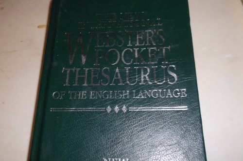 Beispielbild fr The new international Webster's pocket thesaurus of the English language zum Verkauf von WorldofBooks