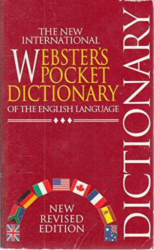 Imagen de archivo de The New International Webster's Pocket Dictionary of the English Language a la venta por Better World Books