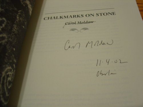Beispielbild fr Chalkmarks on Stone zum Verkauf von Munster & Company LLC, ABAA/ILAB