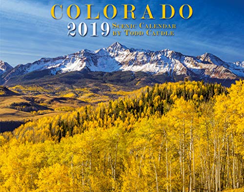 Imagen de archivo de Colorado 2019 Deluxe Wall Calendar a la venta por GF Books, Inc.