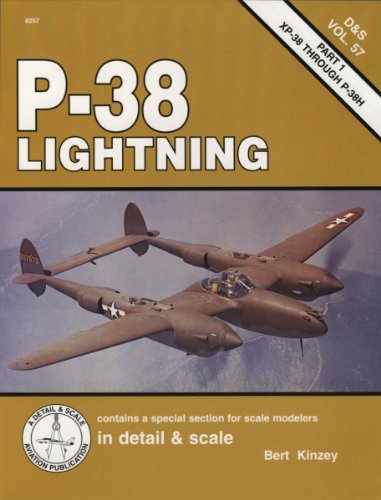 Beispielbild fr P-38 Lightning in detail & scale, Part 1: XP-38 through P-38H - D&S Vol. 57 zum Verkauf von HPB-Red