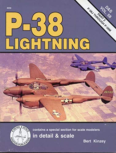 Stock image for P-38 Lightning in detail & scale, Part 2: P-38J through P-38M - D&S Vol. 58 for sale by Aamstar Bookshop / Hooked On Books