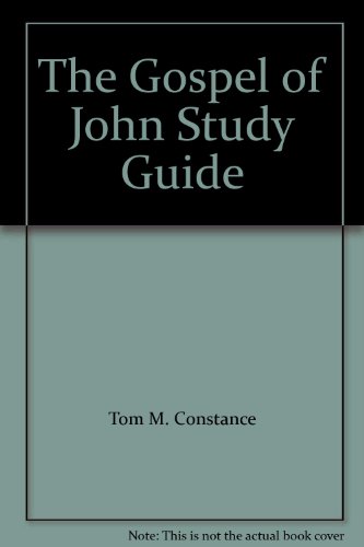 Beispielbild fr The Gospel of John Study Guide zum Verkauf von Blindpig Books