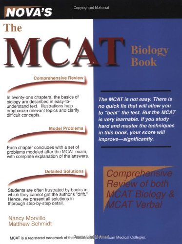 Beispielbild fr The MCAT Biology Book zum Verkauf von Better World Books