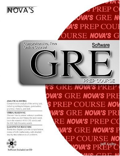 Stock image for GRE Prep Course [With Disk] for sale by ThriftBooks-Dallas