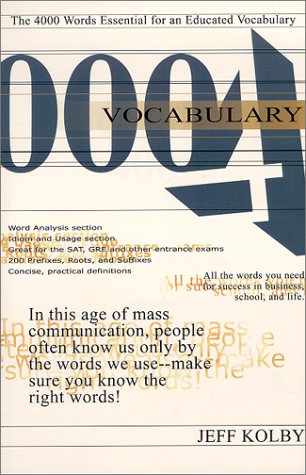 Stock image for Vocabulary 4000: The 4000 Words Essential for an Educated Vocabulary for sale by medimops