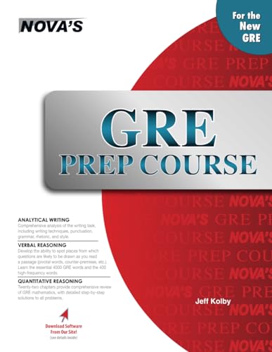 Stock image for GRE Prep Course for sale by Better World Books: West