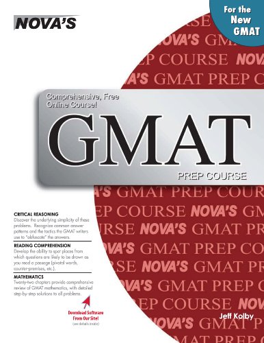 Stock image for Nova's GMAT Prep Course (with Online Course) for sale by HPB-Red