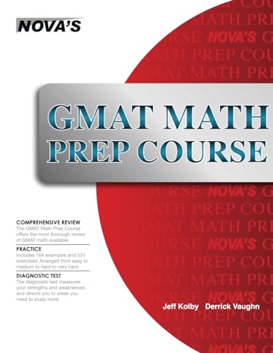 Gmat Math Prep Course By Derrick Vaughn Jeff Kolby Nova