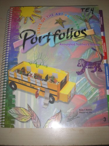 Beispielbild fr State of the Art Program Portfolios, Grade 3, Annotated Teacher's Edition zum Verkauf von Buyback Express