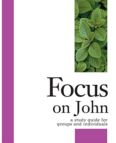Stock image for Focus on John: A Study Guide for Groups and Individuals (Focus Bible Study Series) for sale by Once Upon A Time Books