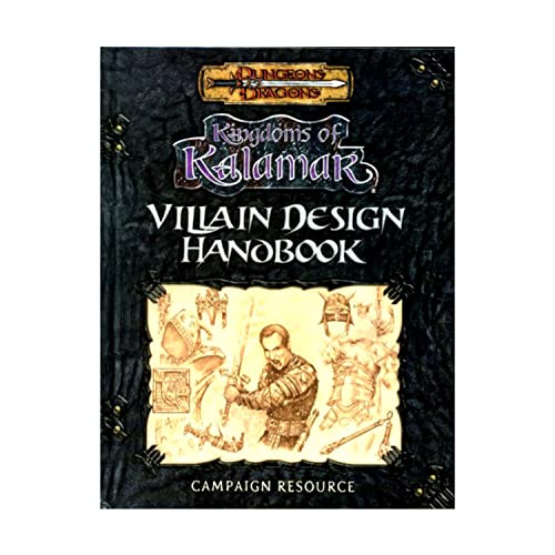 Stock image for Villain Design Handbook (Dungeons & Dragons: Kingdoms of Kalamar Supplement) for sale by ThriftBooks-Dallas