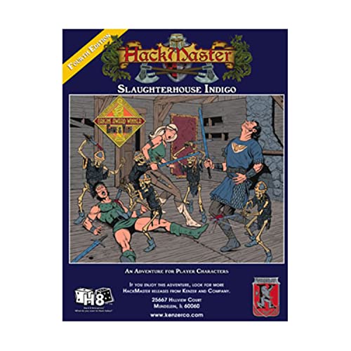 Stock image for Slaughterhouse Indigo (Hackmaster Fantasy Roleplaying) for sale by Chris Korczak, Bookseller, IOBA